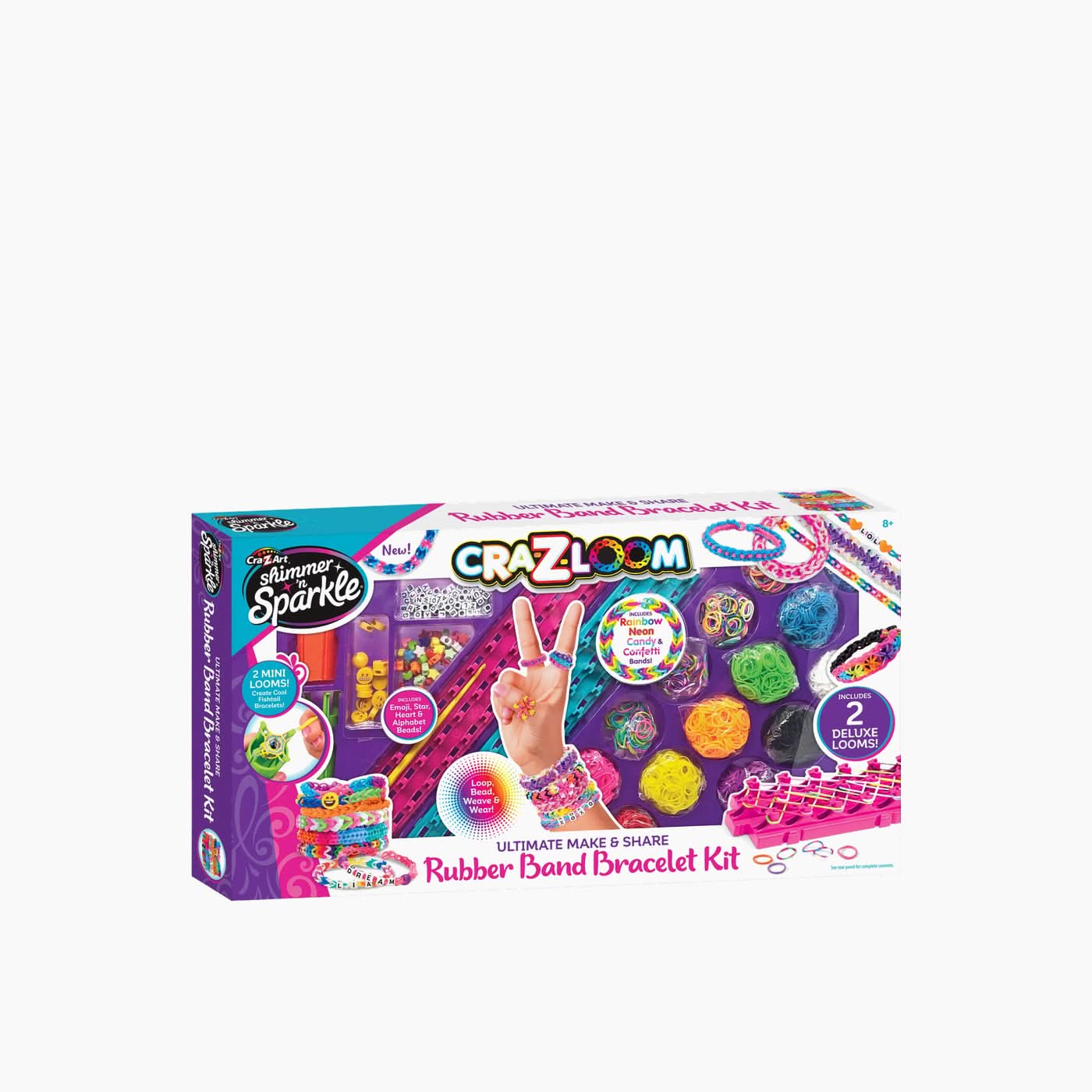 Cra-Z-Art Cra Z Loom Rubber Band Bracelet Kit - Image 4