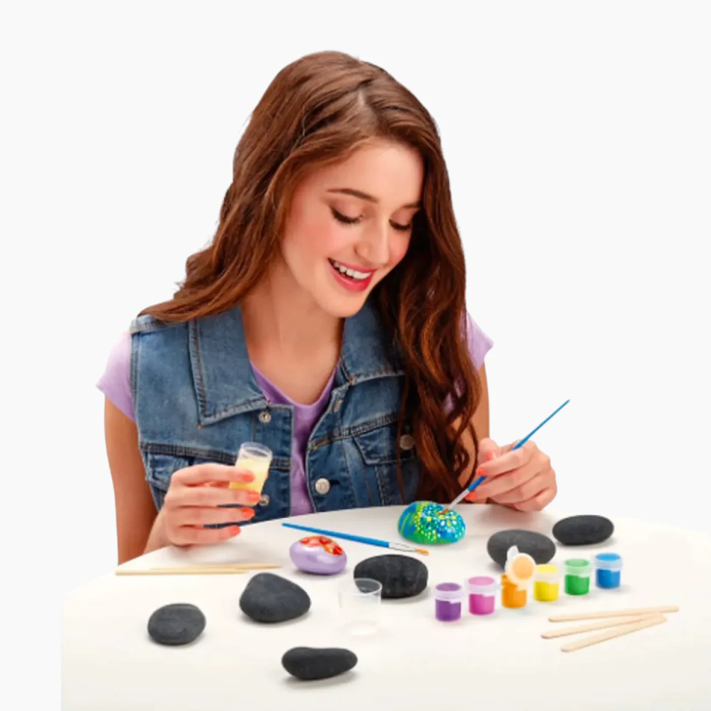 Cra-Z-Art Shimmer 'N Sparkle Inspirational Rock Art Kit - Image 5