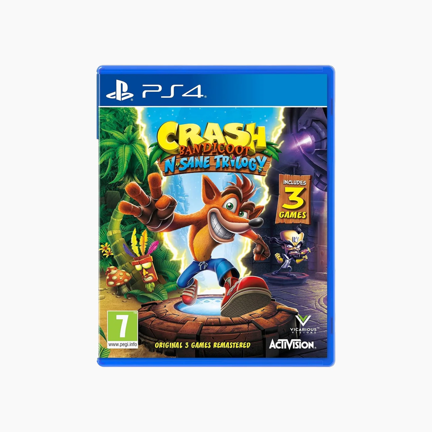Crash Bandicoot N. Sane Trilogy PS4 Video Game