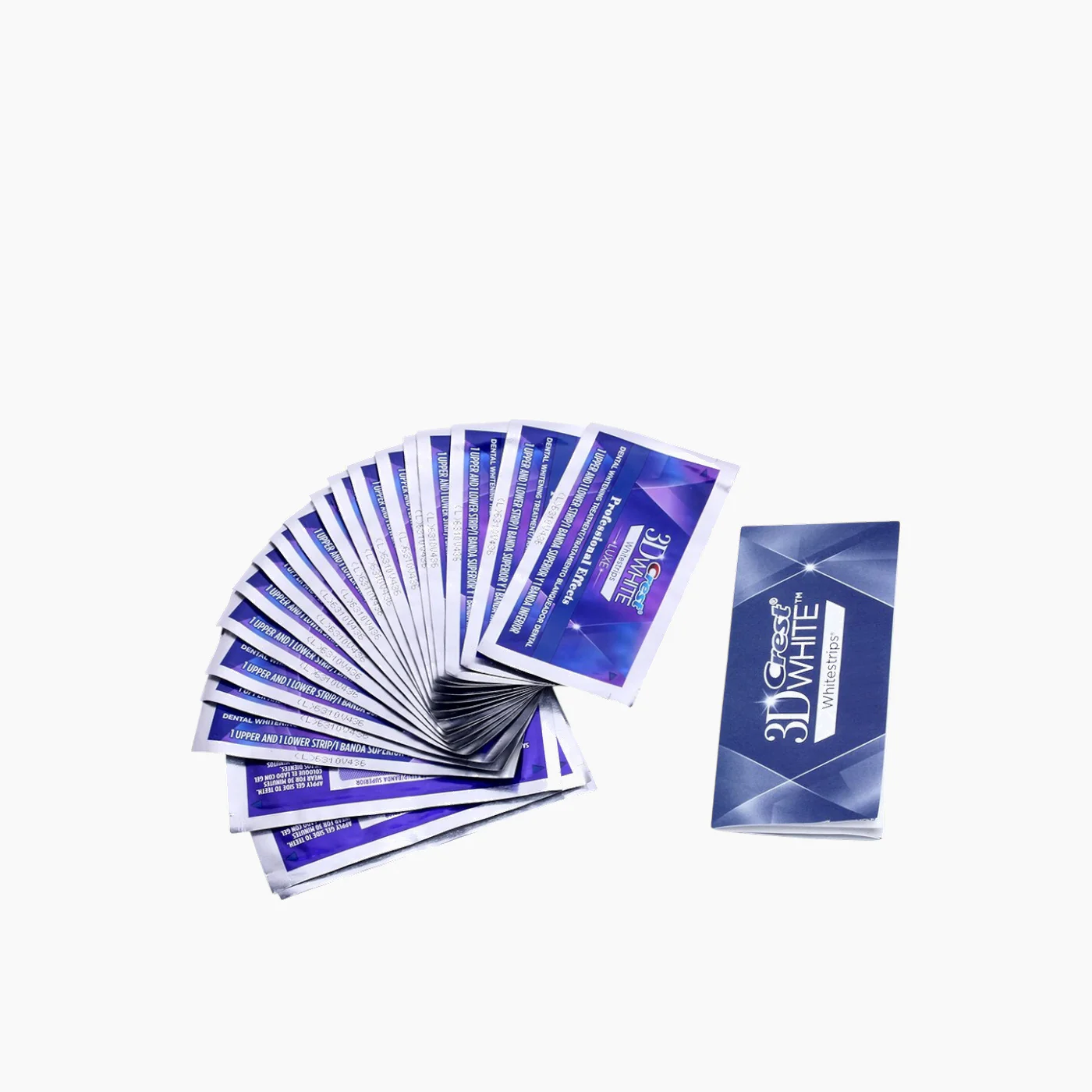 Crest 3D White Whitestrips Teeth Whitening Strips 1 Pc - Image 2