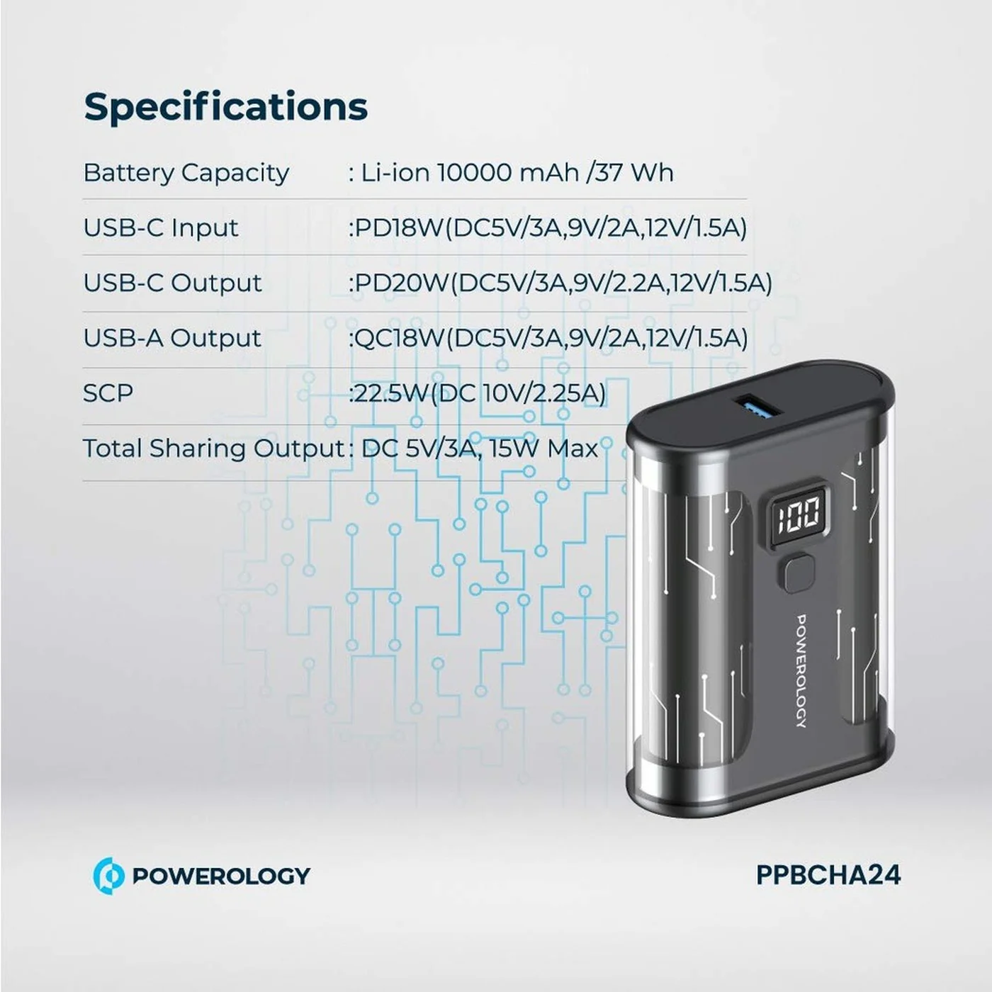 Powerology Crystalline Series Power Bank - Image 4