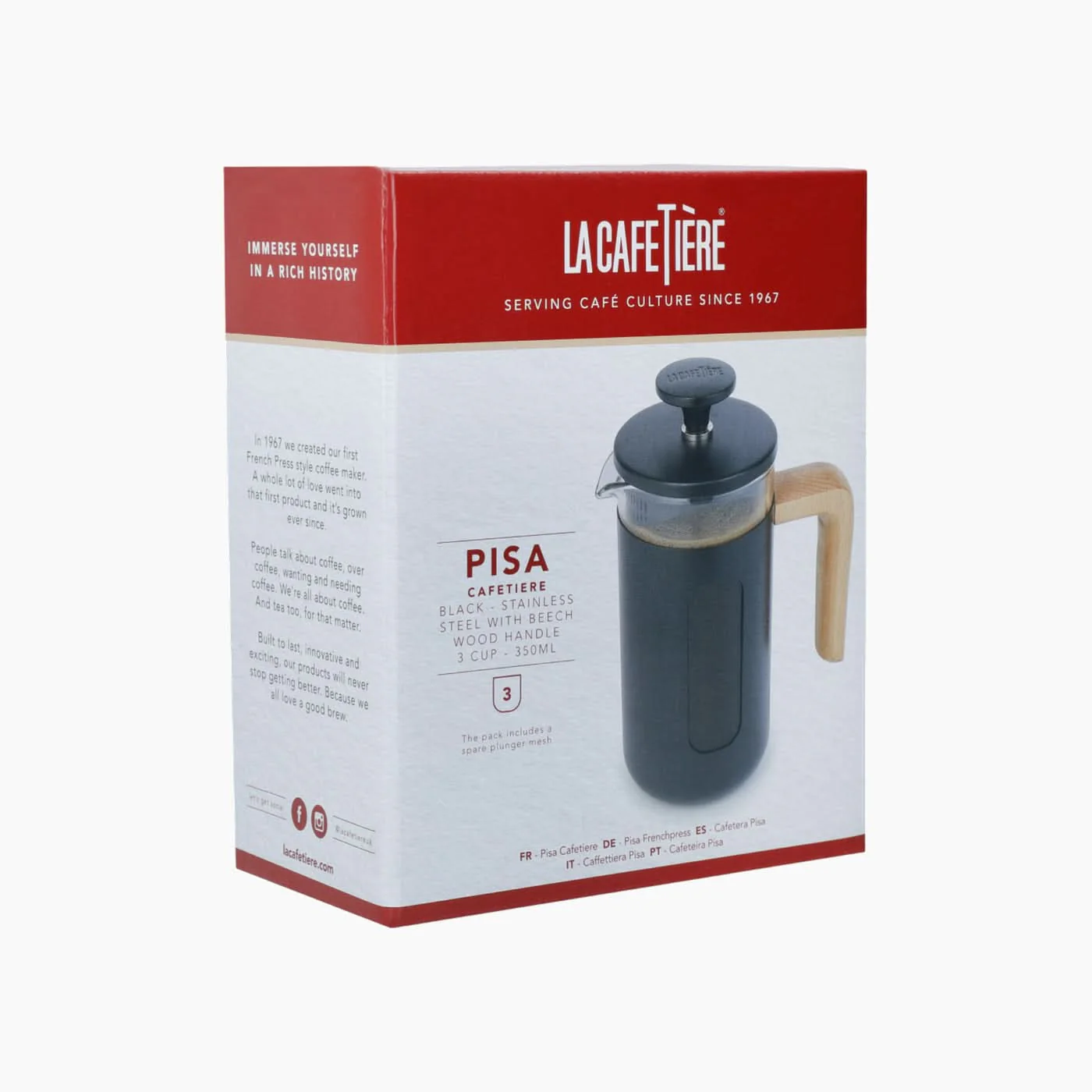 Kitchencraft Pisa Cafetiere - Image 18