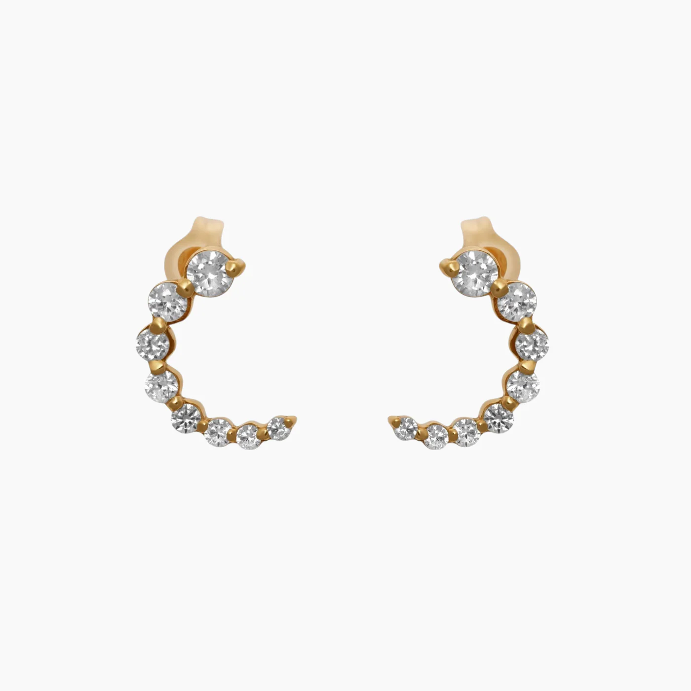 Joy Jewels Curved Earrings