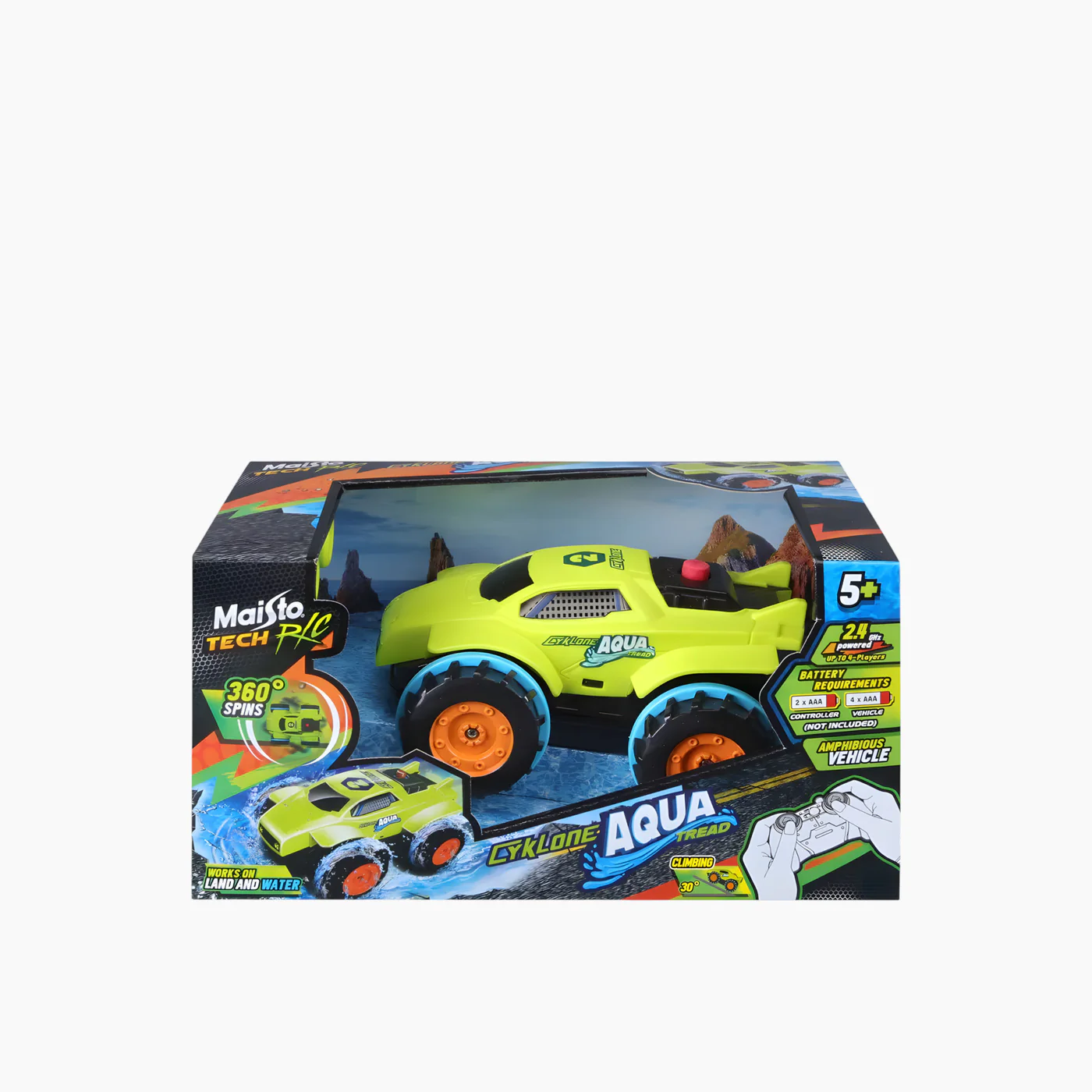 Maisto Burago Cyklone Aqua Tread 2.4 GHz (No Batteries Included) - Image 8