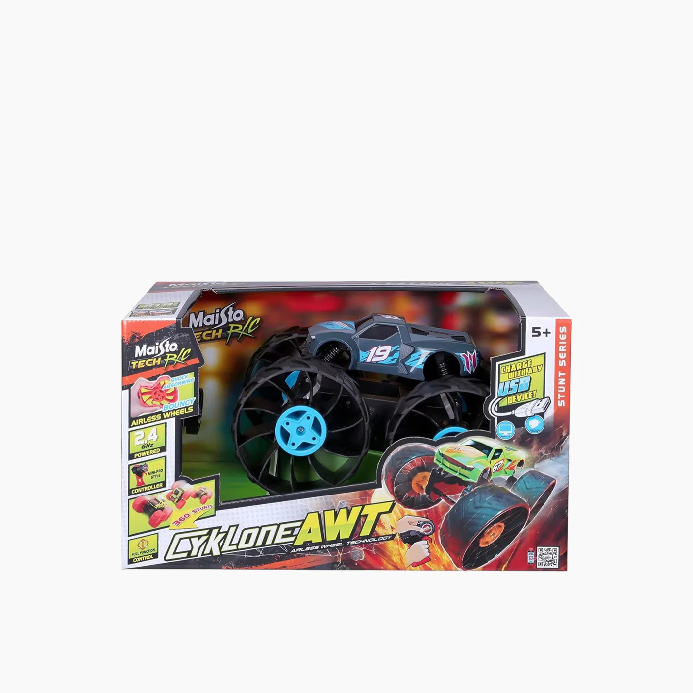Maisto Burago Cyklone AWT 2.4 GHz (USB Rechargeable Vehicle) - Image 12