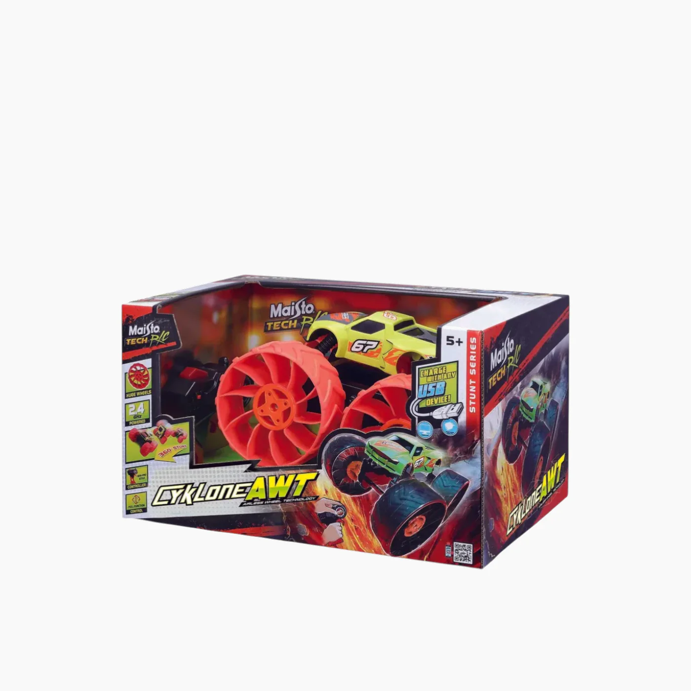Maisto Burago Cyklone AWT 2.4 GHz (USB Rechargeable Vehicle) - Image 5