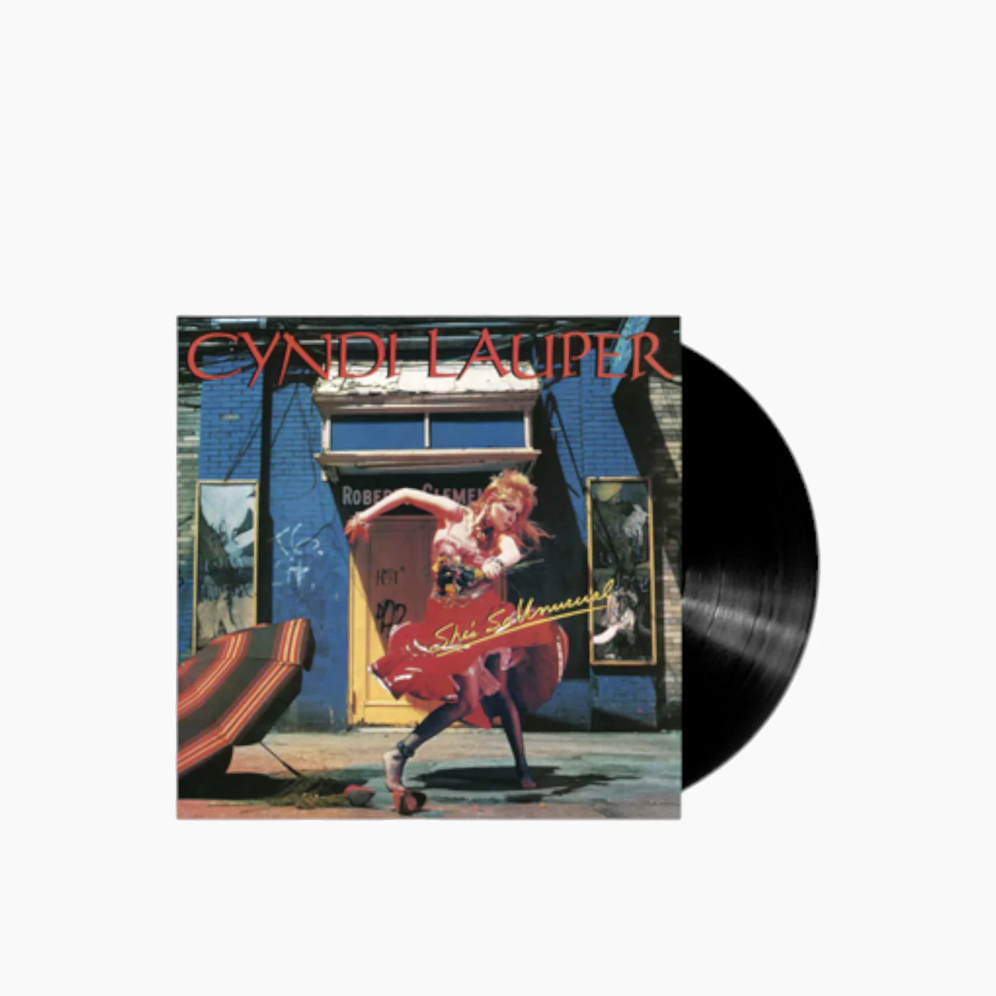 Cyndi Lauper She's So Unusual Vinyl LP - Image 2
