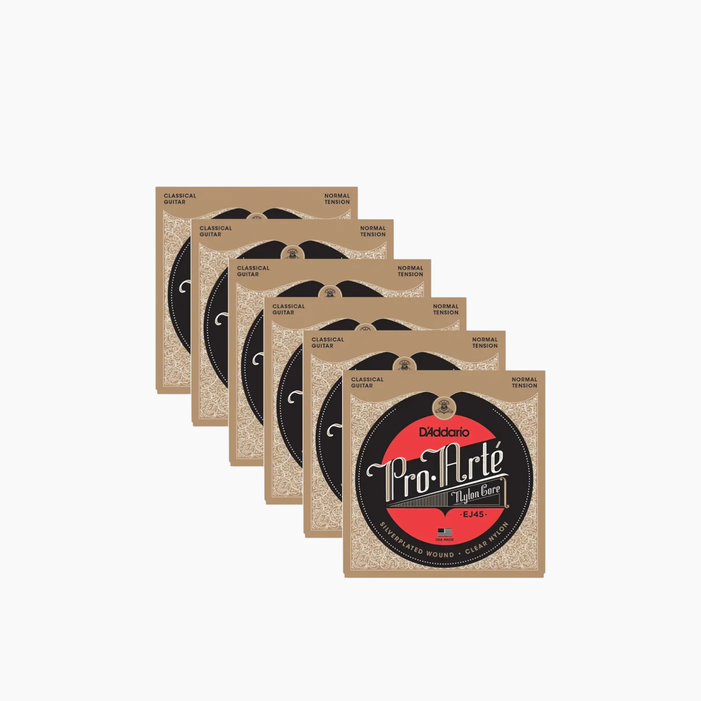 Fender D'Addario EJ45 Pro-Arte Nylon Normal Tension Classical Guitar Strings (28-43) - Image 3