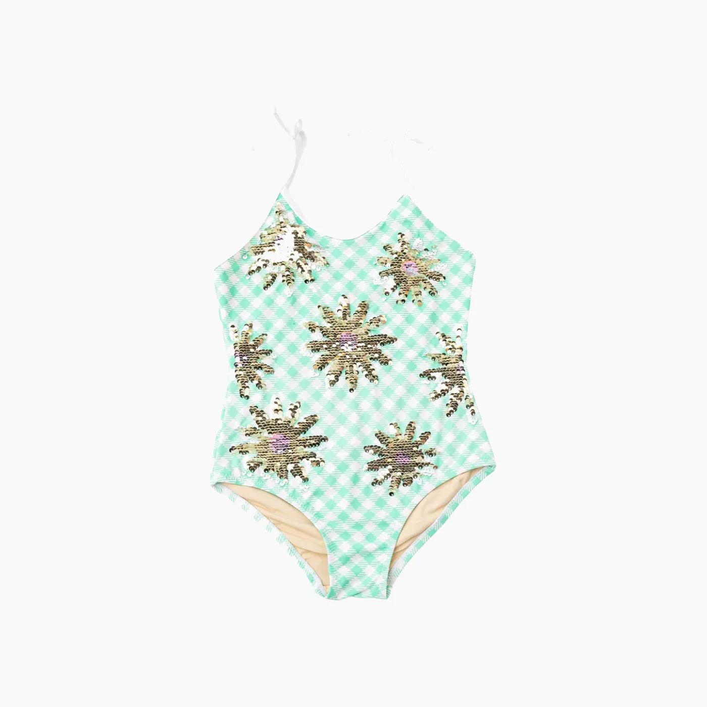 Shade Critters Daisy Stripe Sequined Swimsuit - Image 2