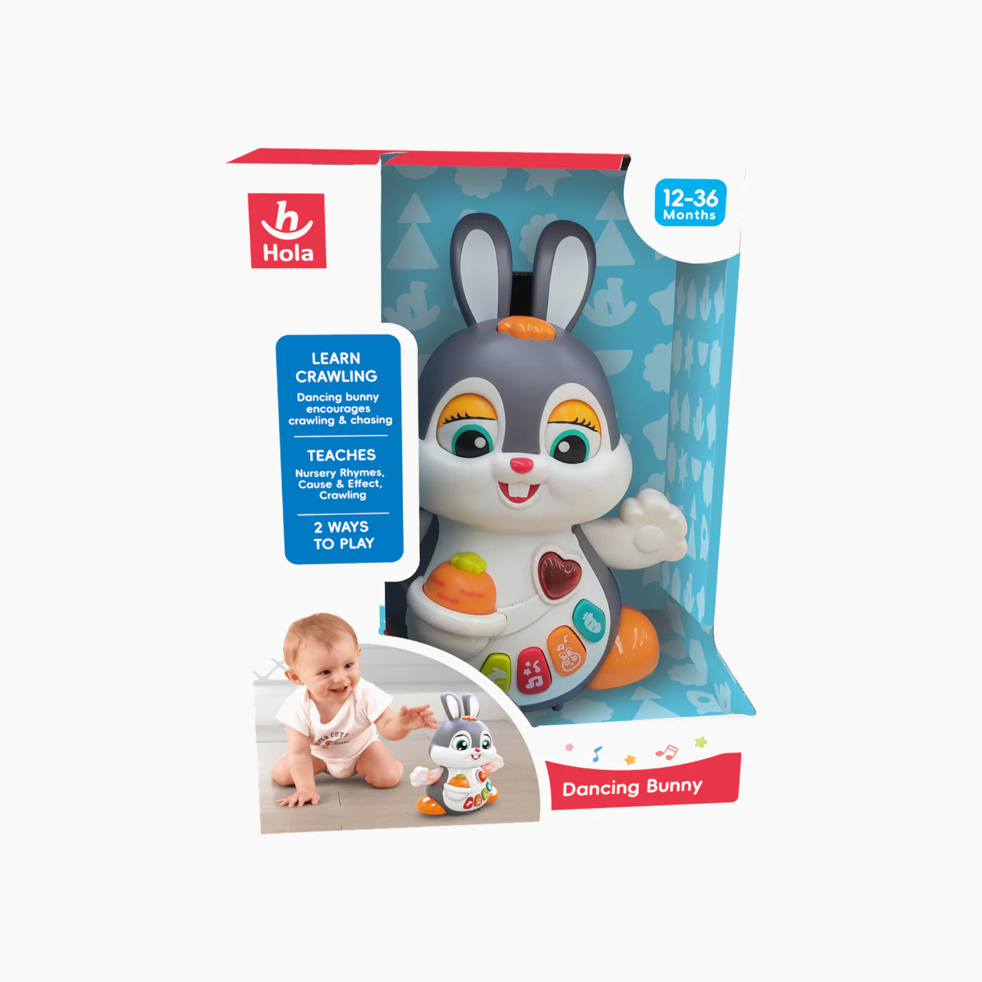 Hola Dancing Bunny Toy - Image 2