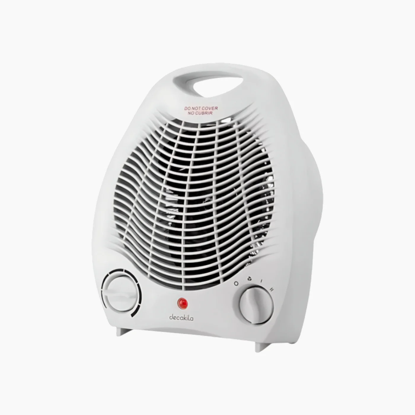 Decakila Compact 2000W Fan Heater with Adjustable Thermostat
