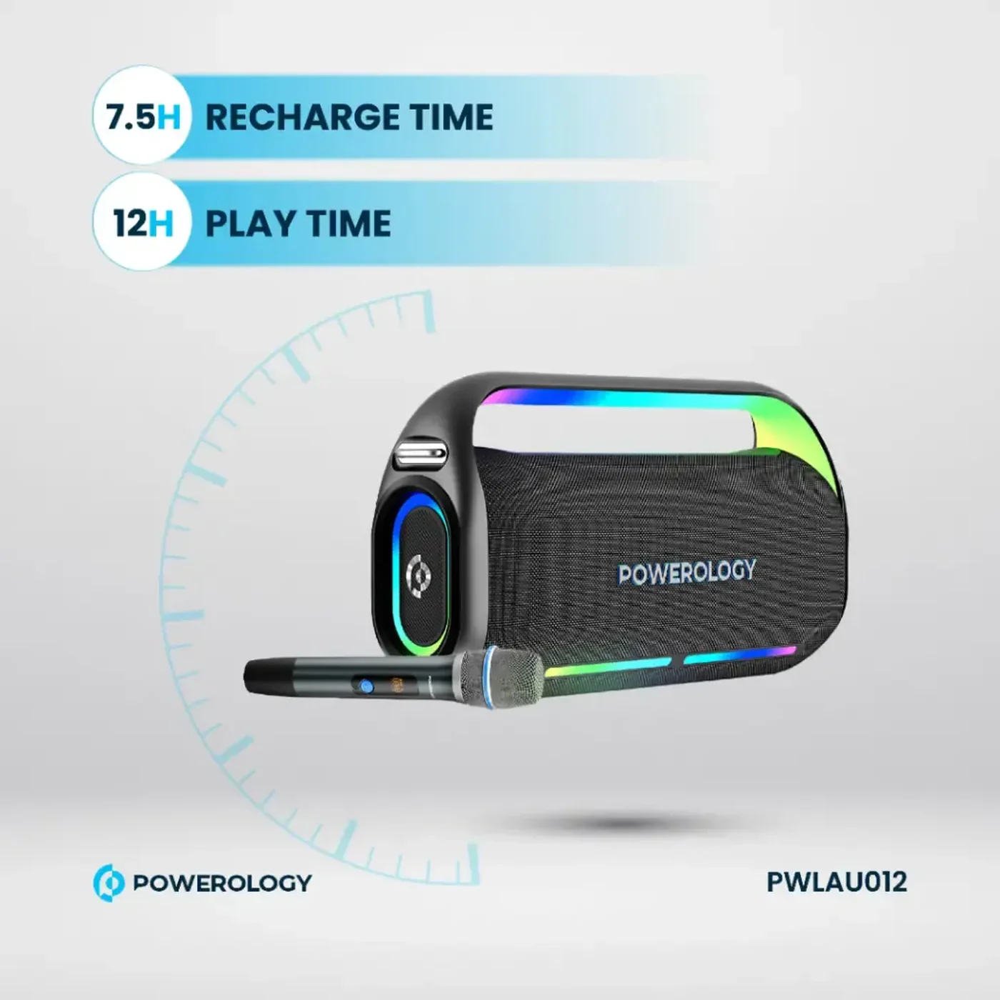 Powerology Deep Bass Party Speaker - Image 11