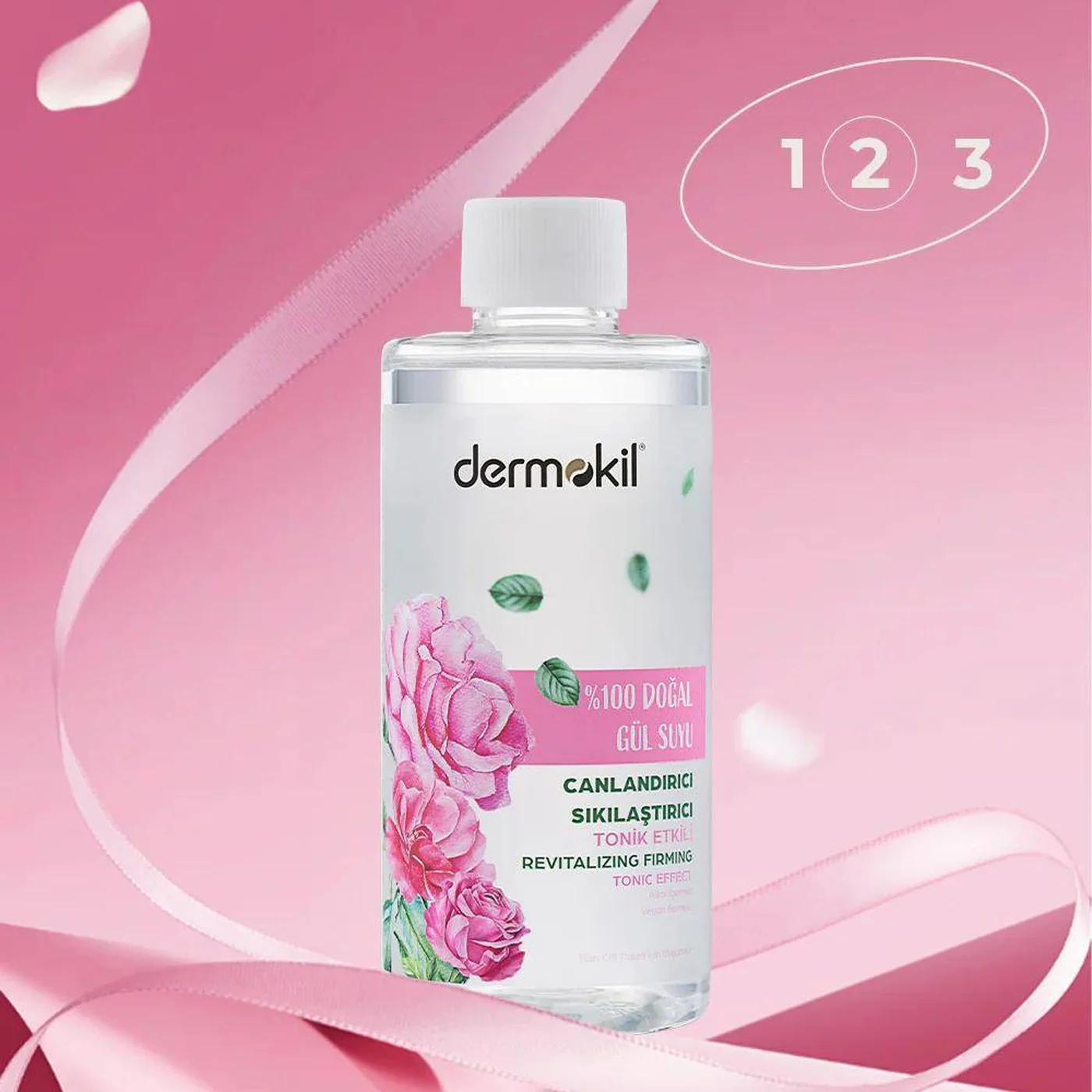 Dermokil 100% Natural Rose Water Toner - Image 4