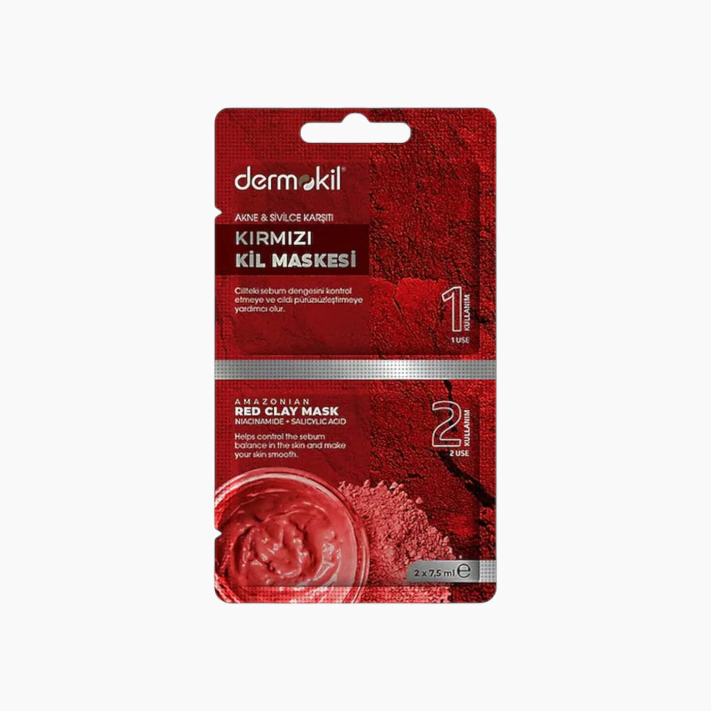 Dermokil Clay Mask 2 x 7.5ml - Image 3