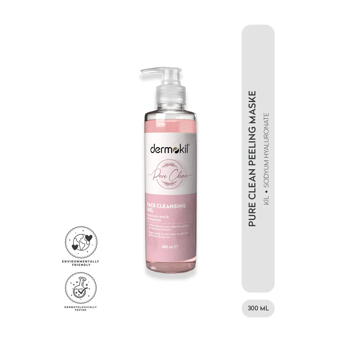 Dermokil Facial Cleansing Gel Hyaluronic Acid & Niacinamide - Image 4