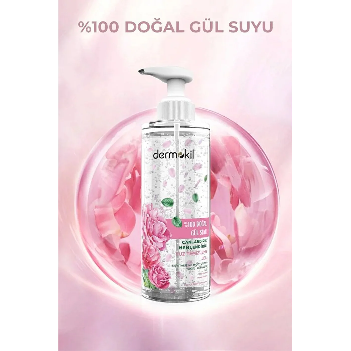 Dermokil Revitalizing Moisturizing Facial Cleansing Gel - Image 3