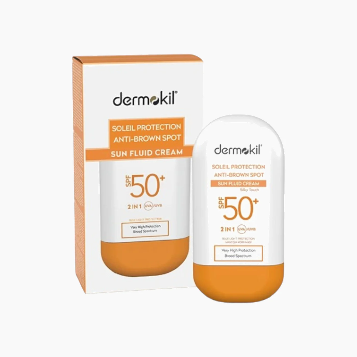 Dermokil SPF 50+ Sun Protection & Anti-Spot Fluid Cream - Image 2