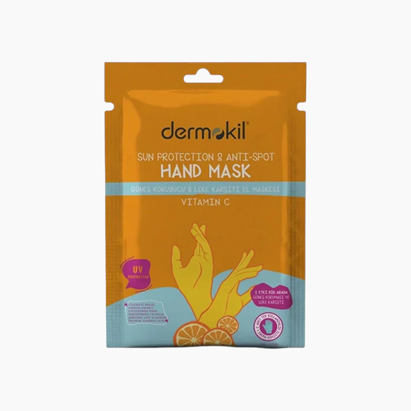 Dermokil Vitamin C Anti-Spot & Sun Protection Hand Mask