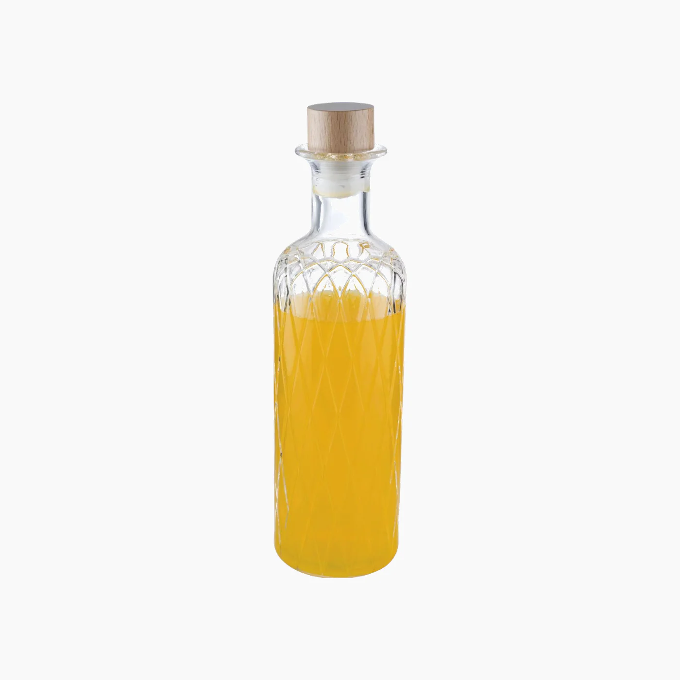 APS Diamond Glass Carafe with Lid - Image 2