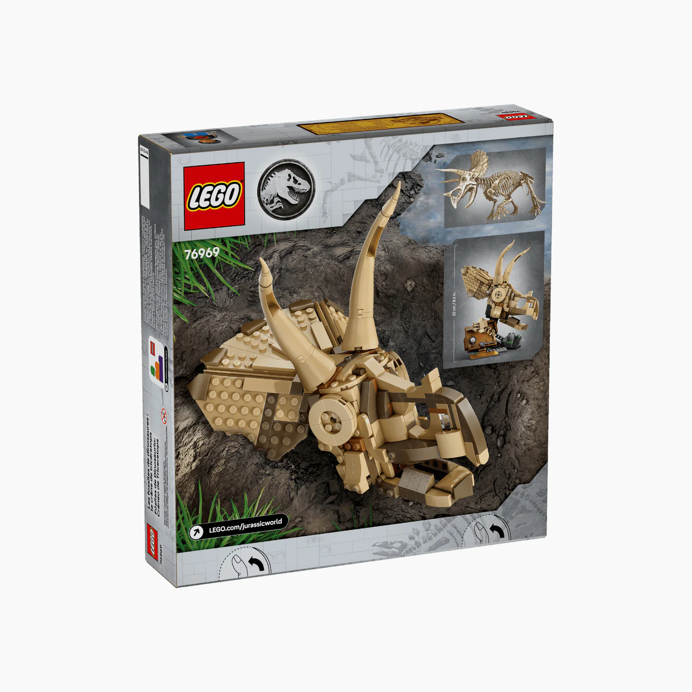 LEGO Dinosaur Fossils: Triceratops Skull- 468 Pcs