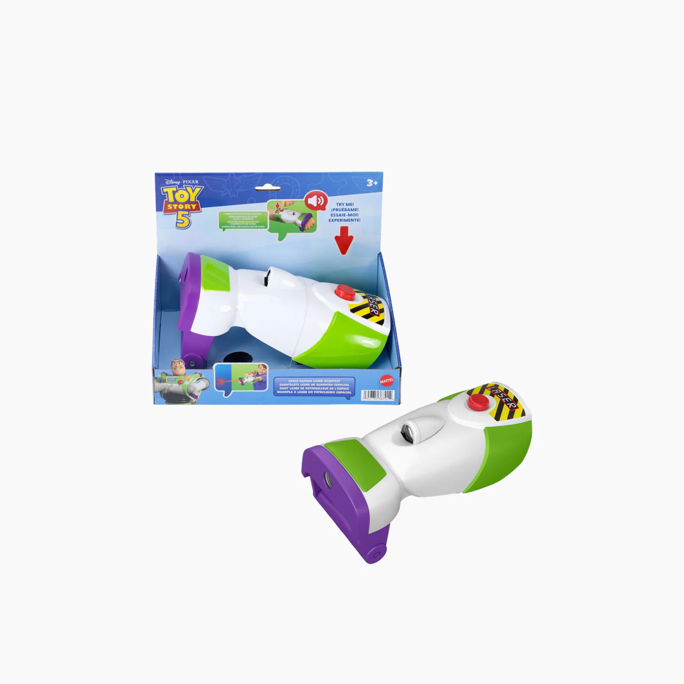 Mattel Disney Pixar Toy Story Buzz Lightyear Role-Play Laser Blaster - Image 4
