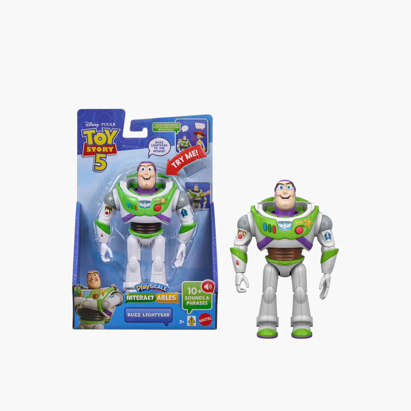 Mattel Disney Pixar Toy Story Original Buzz Lightyear Action Figure - Image 4