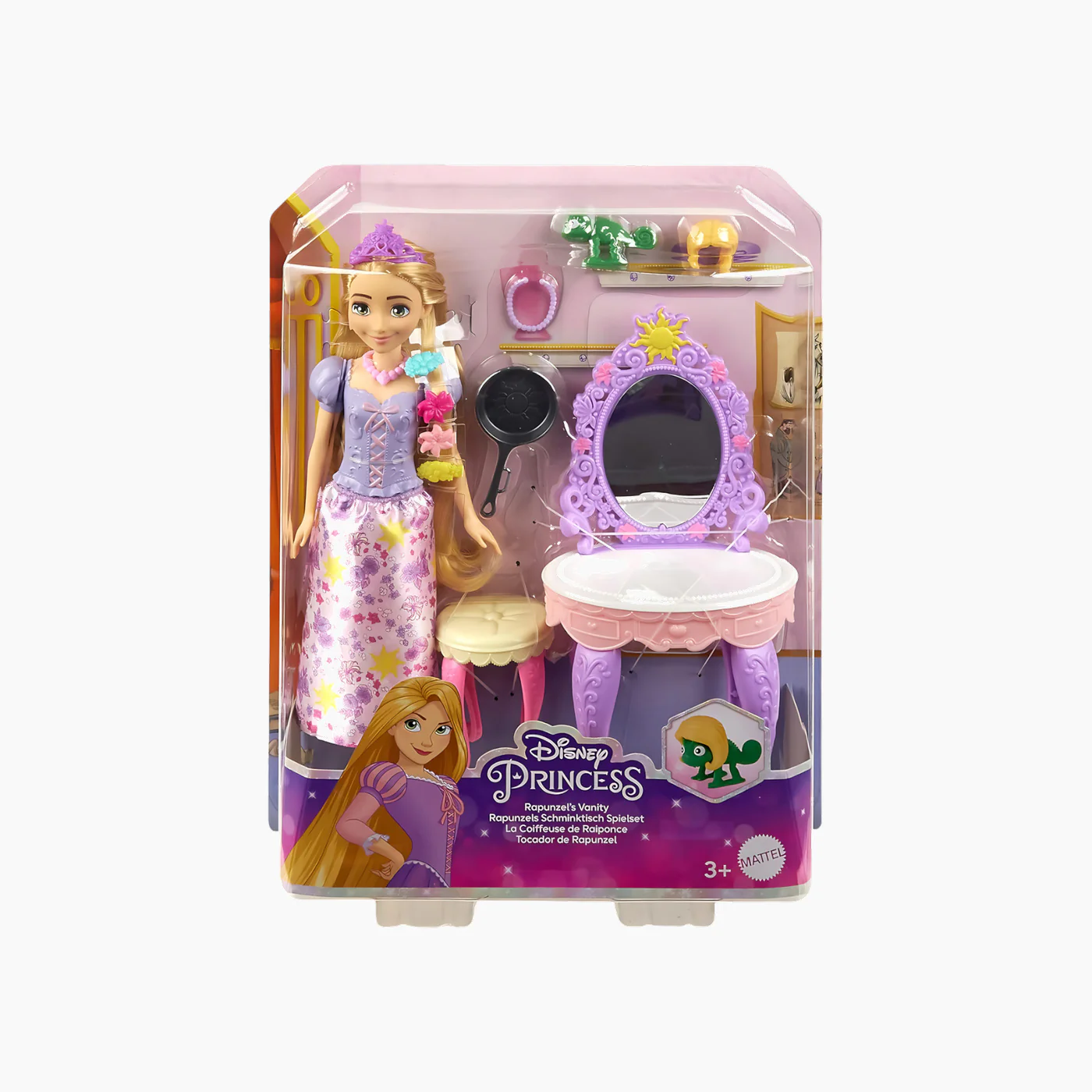 Mattel Disney Princess Fashion Doll Rapunzel's Vanity - Image 2