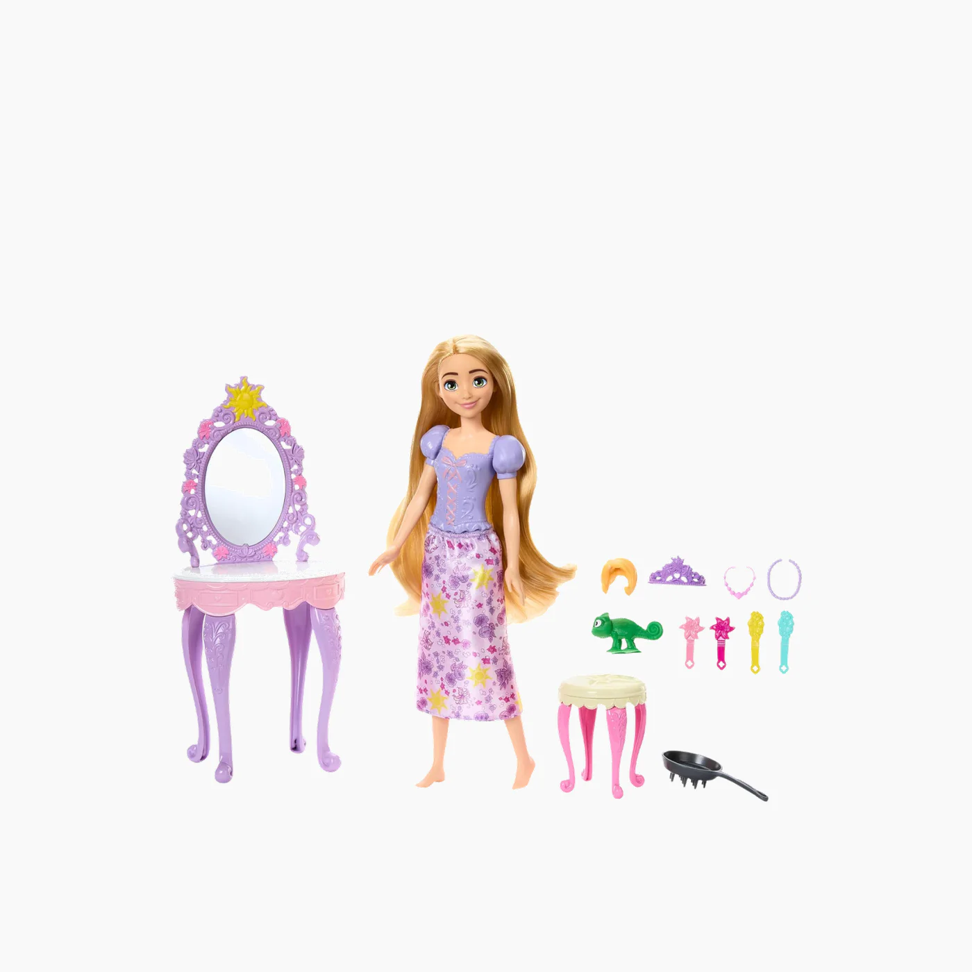 Mattel Disney Princess Fashion Doll Rapunzel's Vanity - Image 4