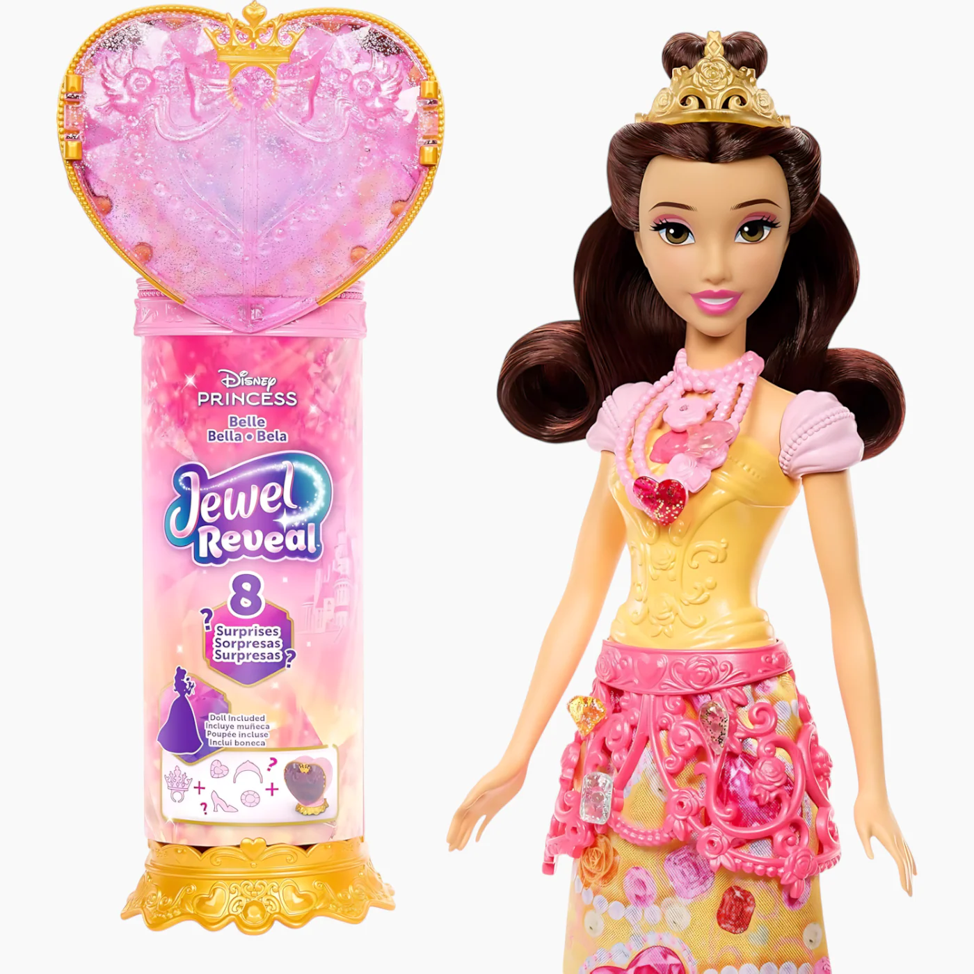 Mattel Disney Princess Fashion Doll Spin And Reveal - Image 14