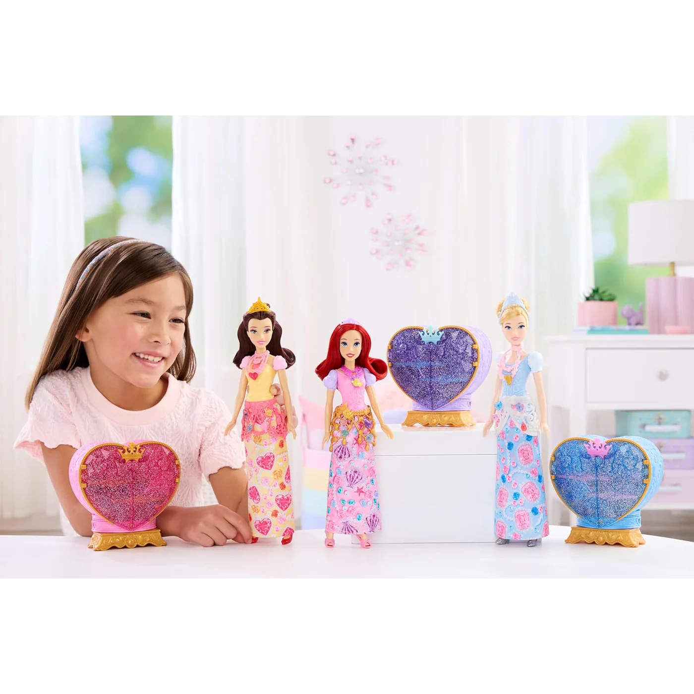Mattel Disney Princess Fashion Doll Spin And Reveal - Image 5