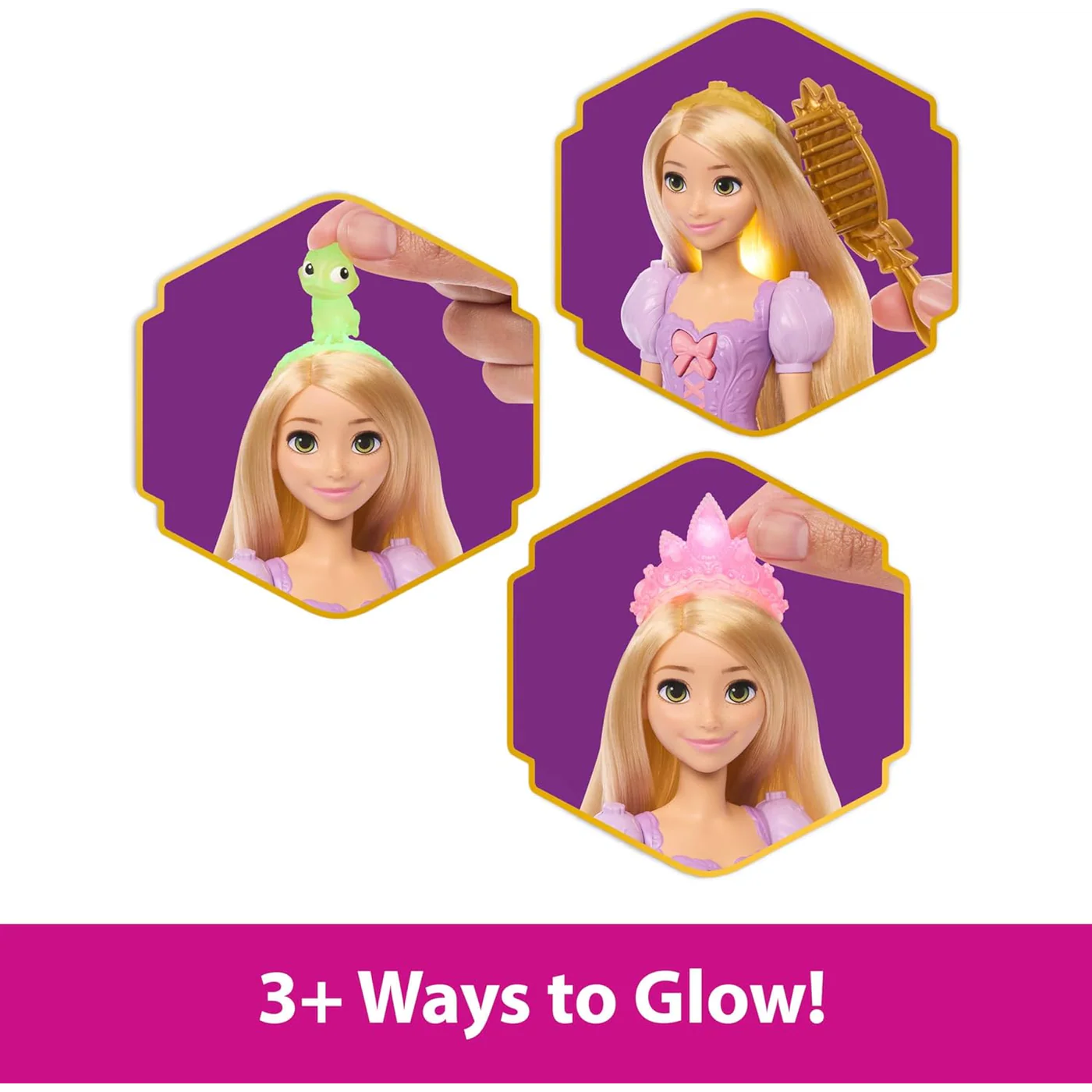 Mattel Disney Princess Rapunzel Feature Doll - Image 4