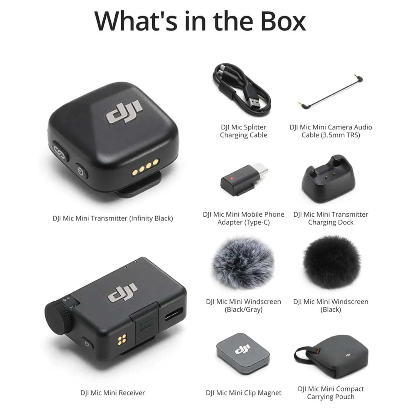 DJI Mic Mini (1 TX + 1 RX) – Wireless Lavalier Microphone. - Image 3