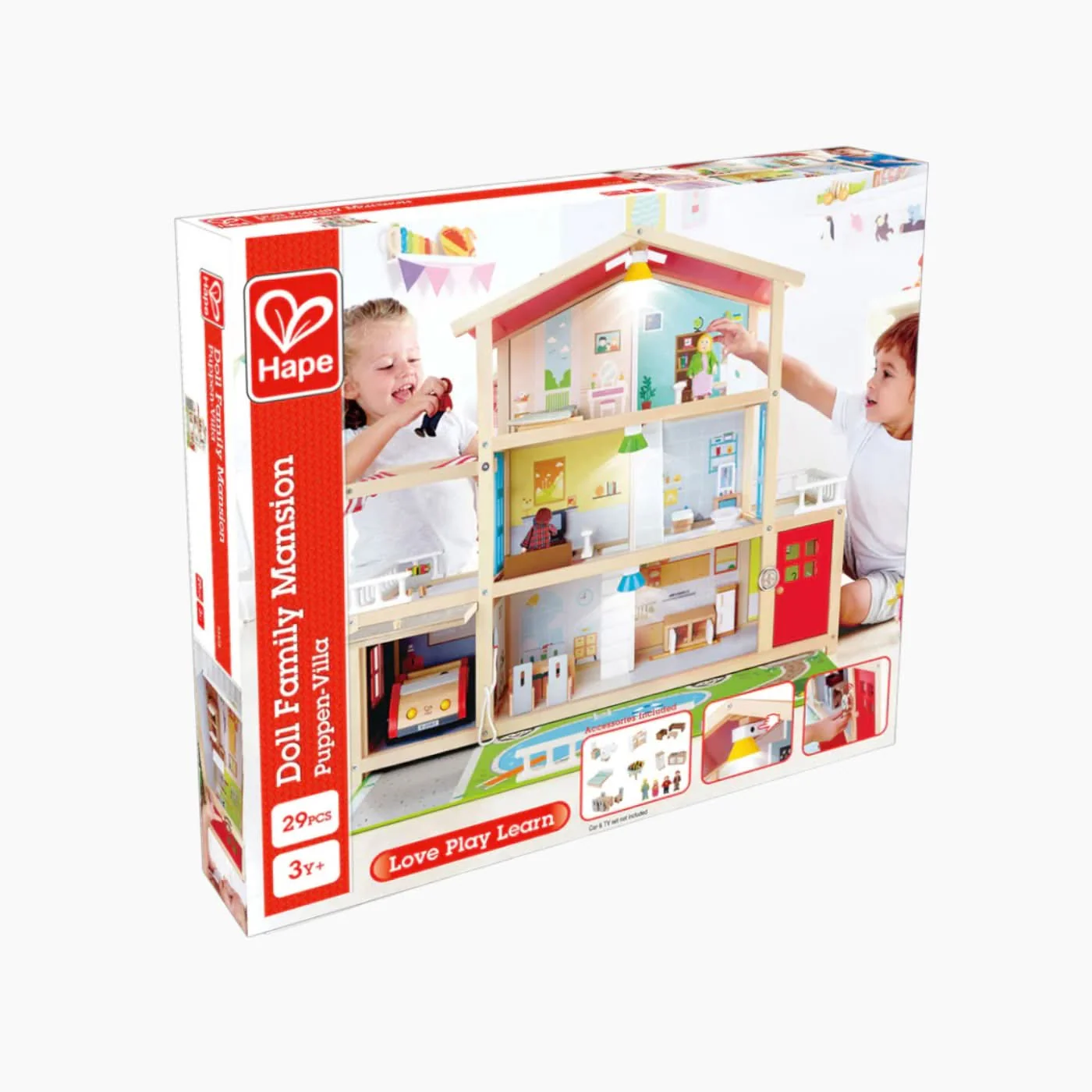 Hape Doll Family Mansion Dollhouse - Image 4