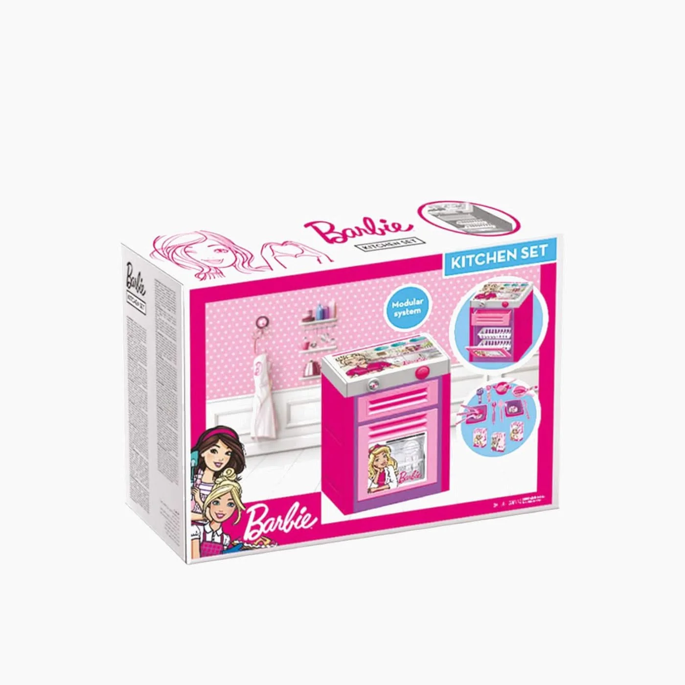 Dolu Barbie Dishwasher Toy - Image 3