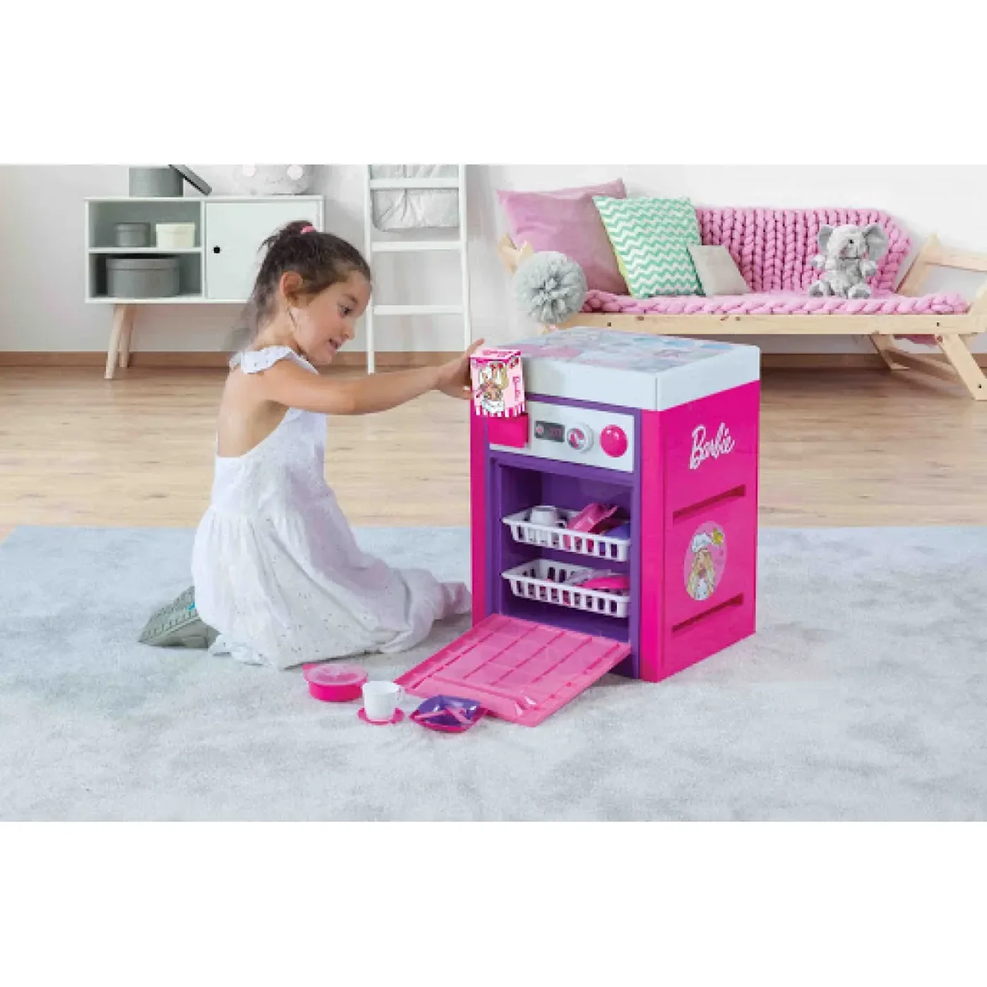 Dolu Barbie Dishwasher Toy - Image 4