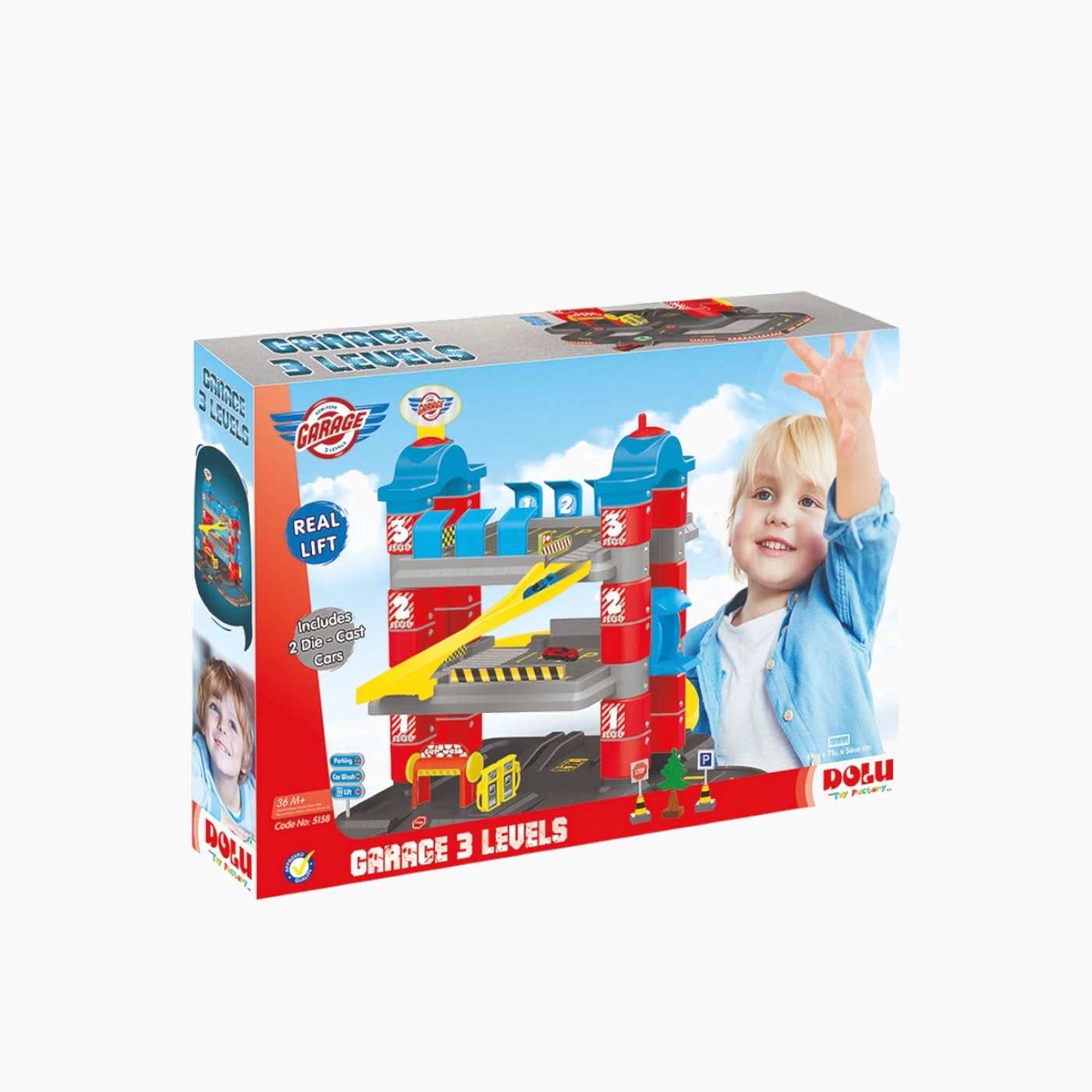 Dolu Garage Set Toy - Image 3