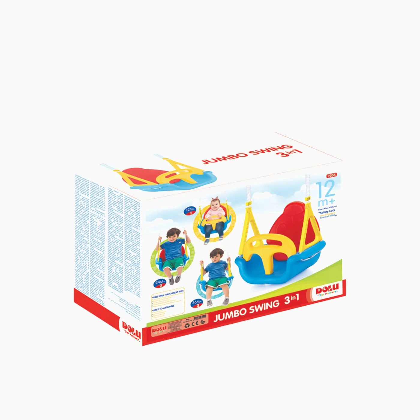 Dolu Jumbo Swing 3 In 1 Play Swing - Image 2