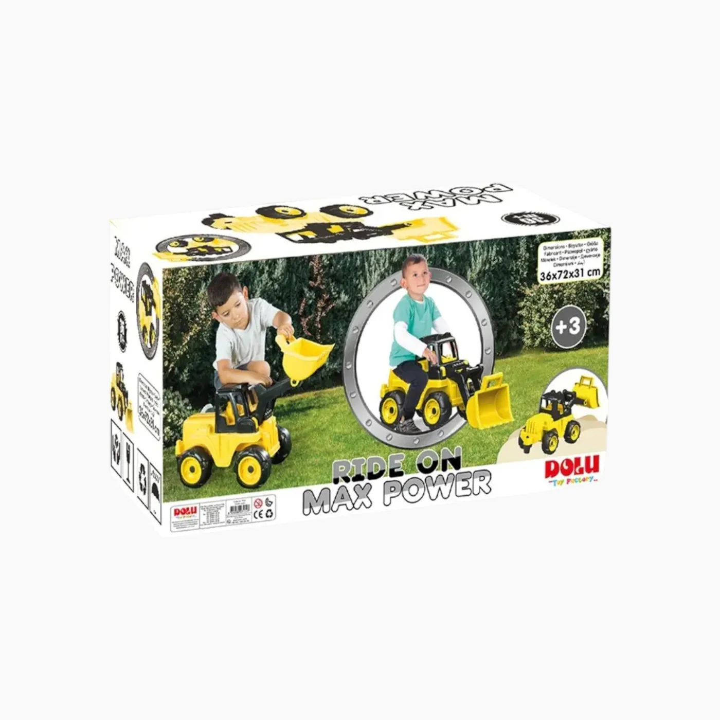 Dolu Giant Loader Ride On Toy - Image 3