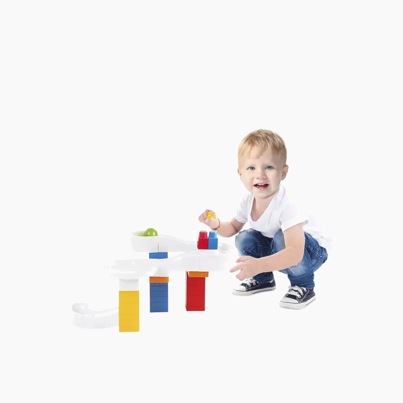 Dolu Rolling Ball Bricks Building Toy - Image 2