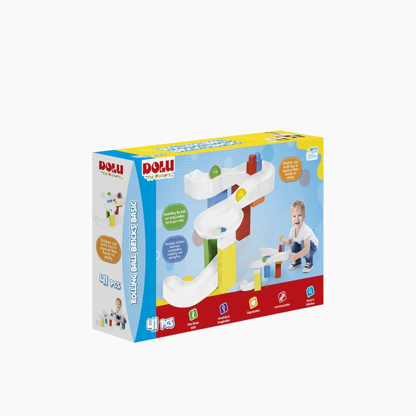 Dolu Rolling Ball Bricks Building Toy - Image 4