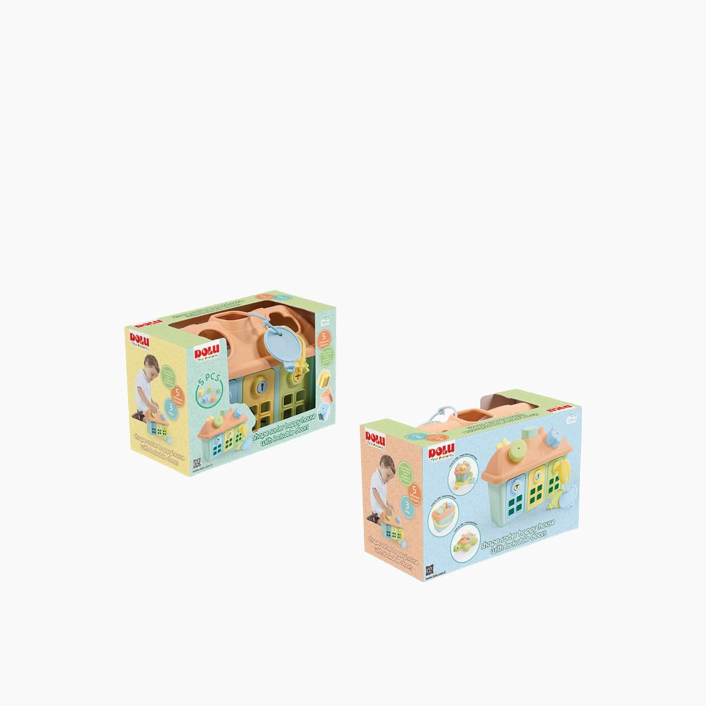 Dolu Happy House Shape Sorter - Image 2