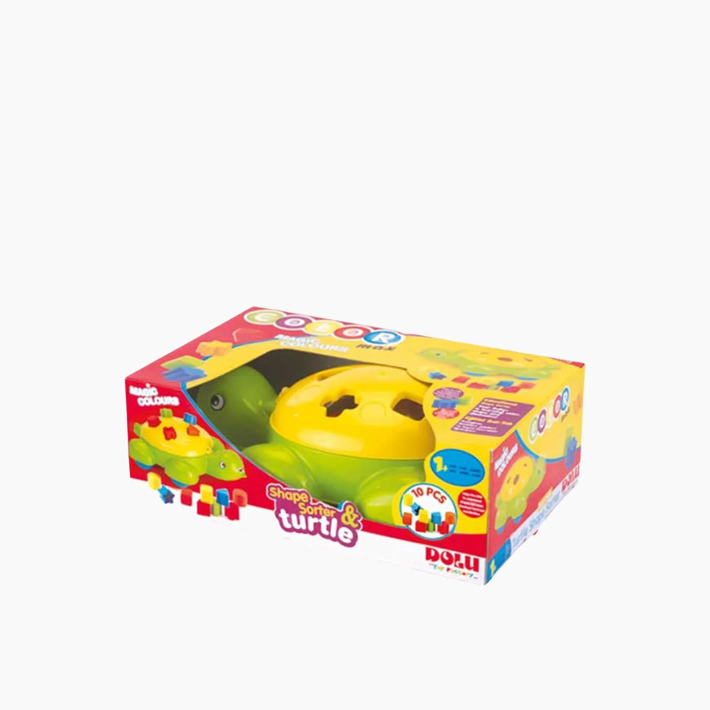 Dolu Turtle Shape Sorter Toy - Image 2