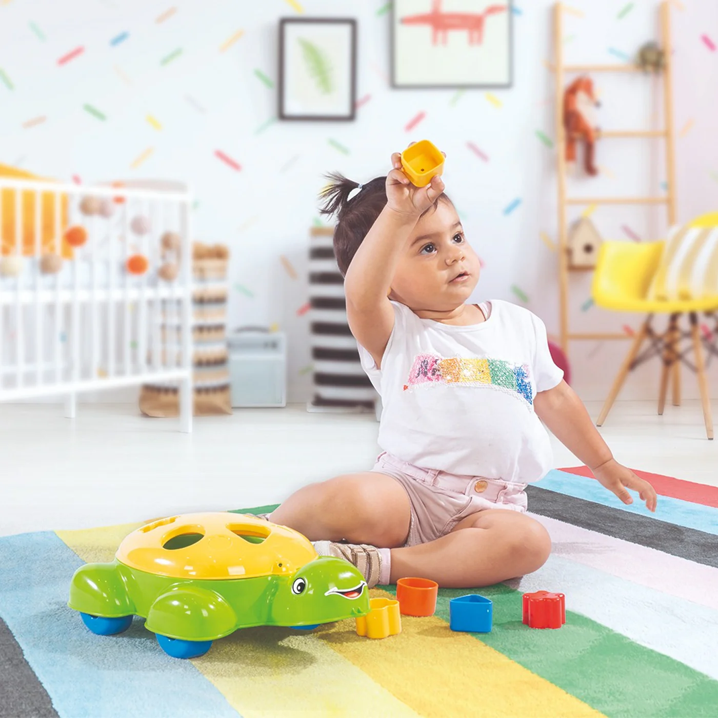 Dolu Turtle Shape Sorter Toy - Image 3