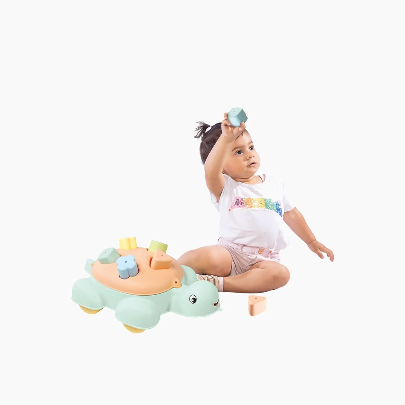 Dolu Turtle Shape Sorter Toy - Image 3