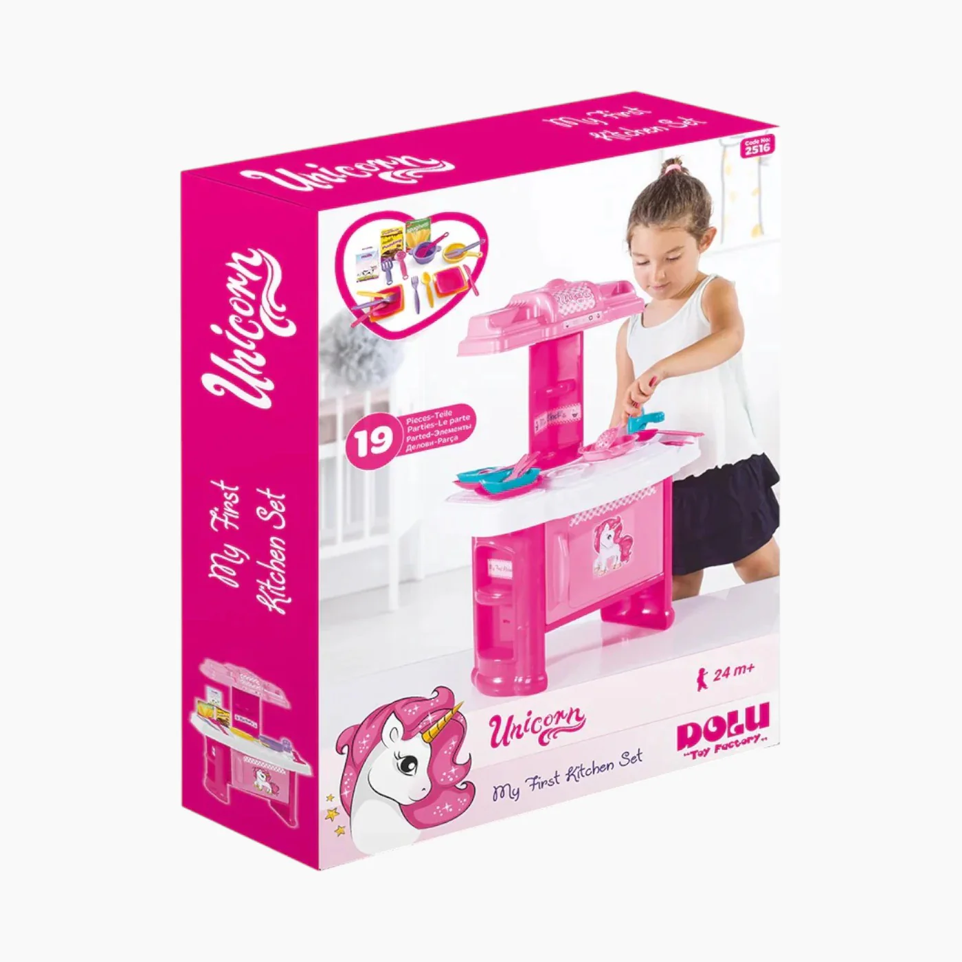 Dolu Unicorn My First Kitchen Set - Image 3