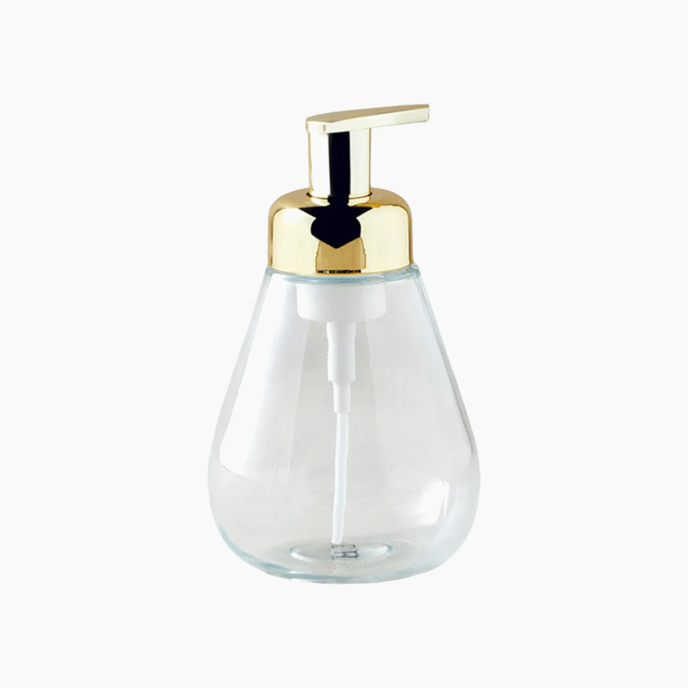 EH Living Doria Glass Bathroom Soap Dispenser Transparent - Image 2