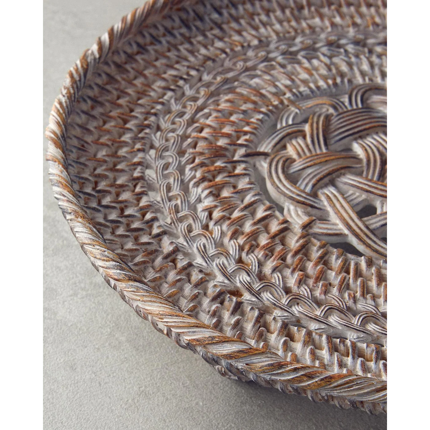 EH Living Dorothy Decorative Tray 23,5x23,5x4,5 cm Brown - Image 4