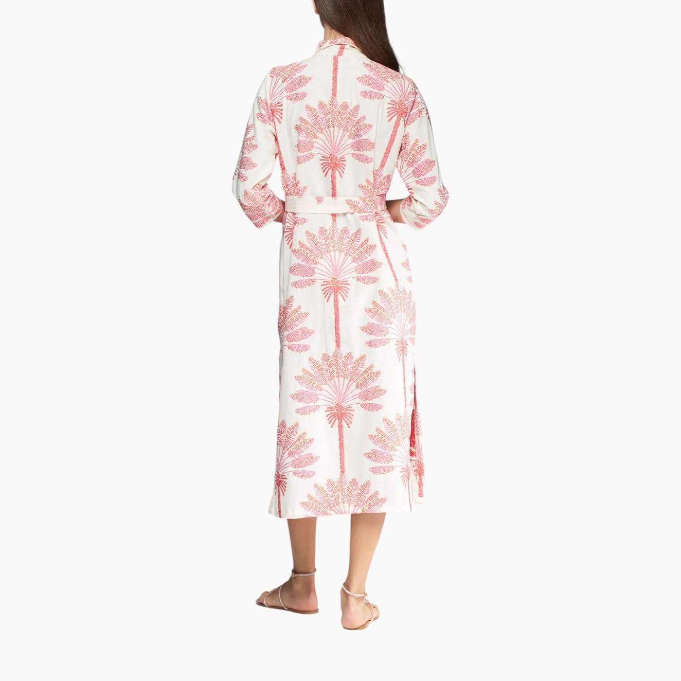 Vilagallo Diana Palmera Jacquard Dress - Image 3