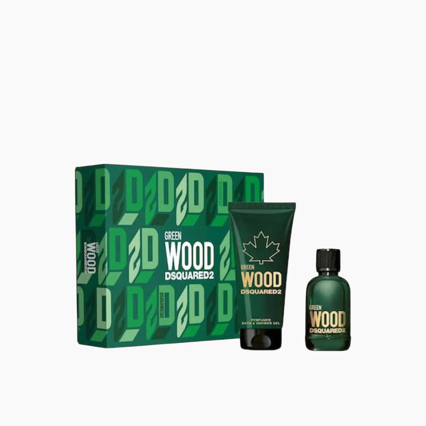 Dsquared2 Green Wood EDT 100ML + Shower Gel 150ML Gift Set For Men - Image 2