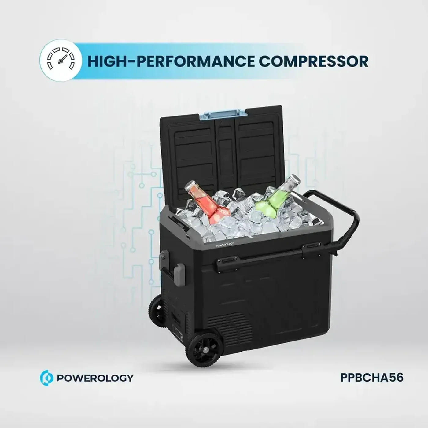 Powerology Dual Compartment Smart Fridge Freezer - Image 7